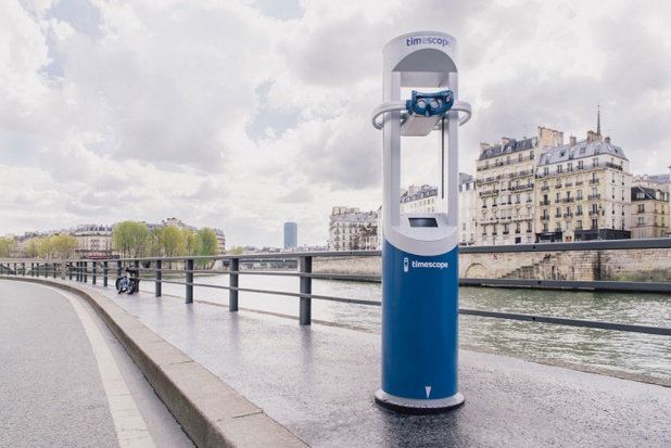 Des bornes sont déjà installées à Paris Crédit : Timescope