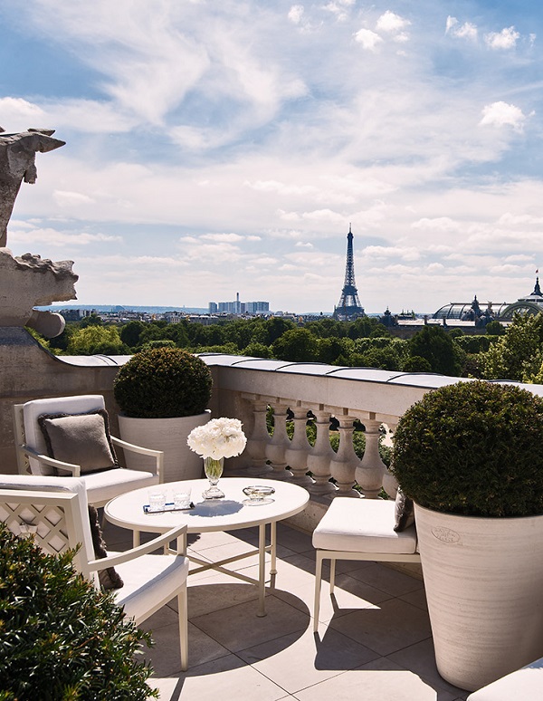 Vue depuis l'Hôtel de Crillon rouvert en juillet 2017 - Crédit photo : Hôtel de Crillon