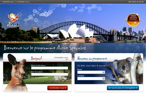 Le nouveau site de formation en ligne Aussiespecialist.com