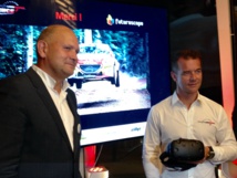 Dominique Hummel et Sébastien Loeb ont présenté l'attraction, mardi soir. Dominique Hummel et Sébastien Loeb ont présenté l'attraction, mardi soir.