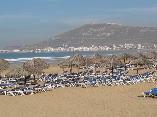 Le Maroc et ses plages séduisent de plus en plus de français pour les vacances hivernales - Crédit photo : JD