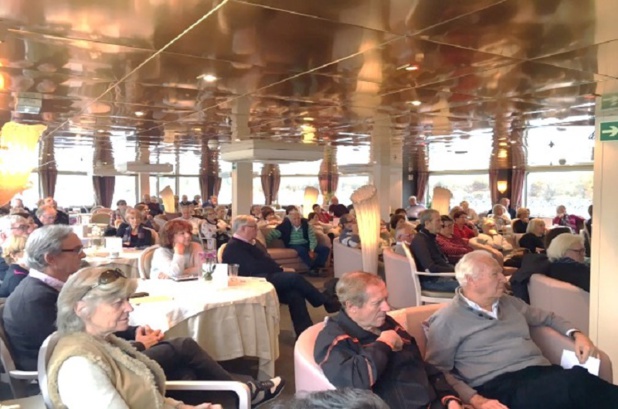Les seniors du tourisme se sont retrouvés le temps d'une croisière - DR AFST Les seniors du tourisme se sont retrouvés le temps d'une croisière - DR AFST