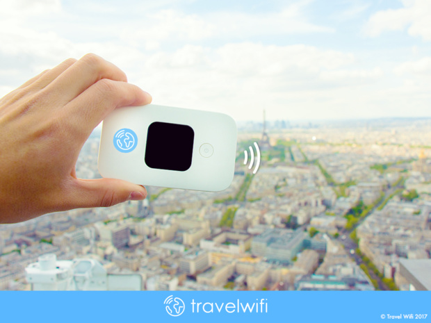 Le boîtier Travel Wifi disponible à partir de 3 euros par jour Crédit : Travel Wifi Le boîtier Travel Wifi disponible à partir de 3 euros par jour Crédit : Travel Wifi