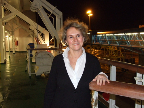 Florence Gourdon est en poste à Brittany Ferries depuis moins d'un an / DR : C.Ex.
