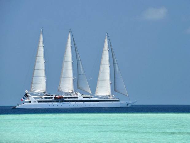 Le Ponant sera affrété entre février et avril à Cuba - DR Ponant