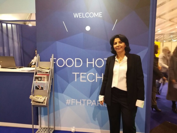 Karen Serfaty a créé le salon Food Hotel Tech Crédit : i-tourisme Karen Serfaty a créé le salon Food Hotel Tech Crédit : i-tourisme