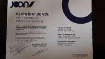 Le certificat de Vol - Photo CH