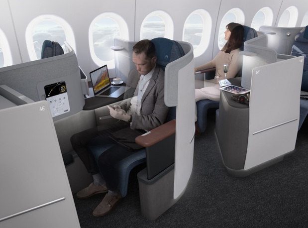 La future Business Class de Lufthansa sera disponible sur ses lignes régulières à partir de 2020, avec le déploiement du Boeing 777-9 - Photo Lufthansa La future Business Class de Lufthansa sera disponible sur ses lignes régulières à partir de 2020, avec le déploiement du Boeing 777-9 - Photo Lufthansa