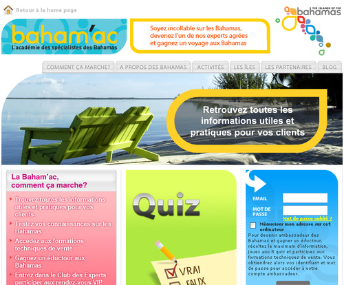 Bahamas : 3 sessions de formation pour les agents de voyages Bahamas : 3 sessions de formation pour les agents de voyages