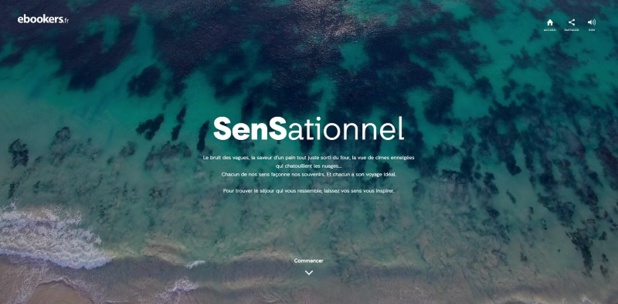L'expérience SenSationnel disponible via ebookers.fr Crédit : ebookers L'expérience SenSationnel disponible via ebookers.fr Crédit : ebookers