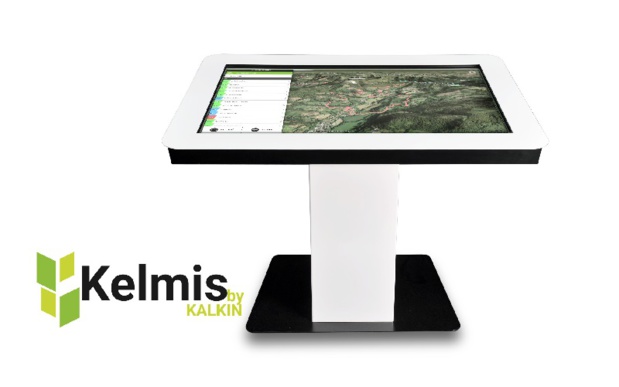 La table tactile Kelmis investit la station de La Plagne DR