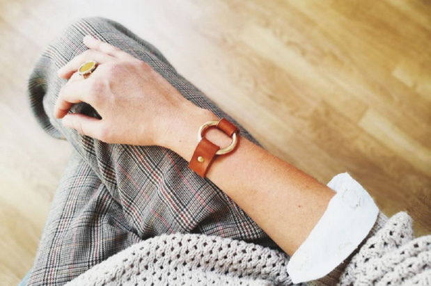 Réalisation lors d'un atelier bracelet DR Réalisation lors d'un atelier bracelet DR