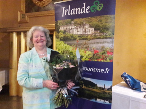 Anne Zemmour s’en va. Responsable de la communication à l’OT à Paris elle aura illustré durant  38 ans  l’accueil chaleureux et de l’hospitalité que réserve l’Irlande à ses hôtes. MS.