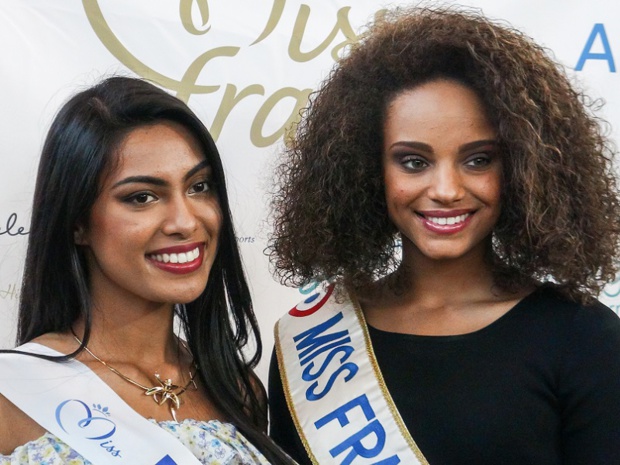 Miss Réunion 2017 et Miss France 2017 - Crédit photo : RP