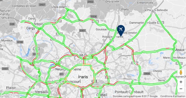 Capture écran du site : parisaeroport.com Capture écran du site : parisaeroport.com