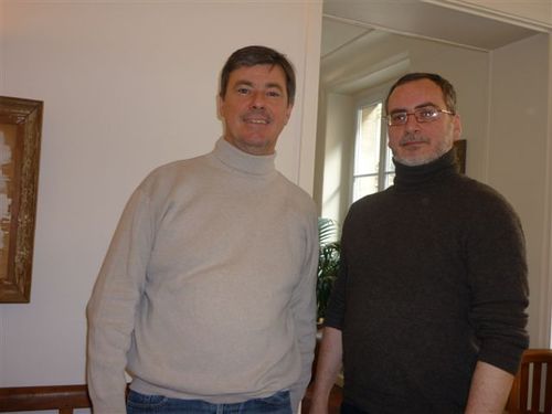 Didier Rabaux directeur de Visiteurs et Eric Savournin, directeur de la production Visiteurs Amériques Didier Rabaux directeur de Visiteurs et Eric Savournin, directeur de la production Visiteurs Amériques