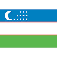 La drapeau d'Ouzbékistan - DR