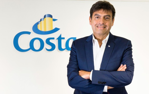 Georges Azouze. De délégué commercial à PDG, 32 ans ce carrière chez Costa France. Crédit Costa.