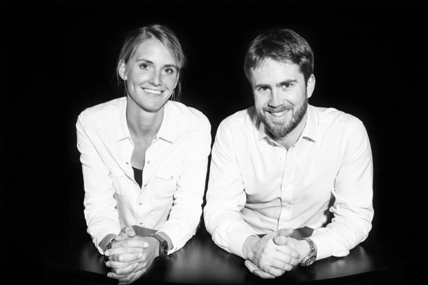 Maud et Philippe, les deux fondateurs Crédit : Adrenaline Hunter