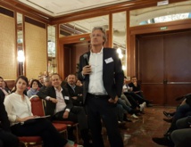 Zoran Jelkic, DG d'Air France au Congrès Manor pour s'expliquer sur la surcharge GDS - Photo CE