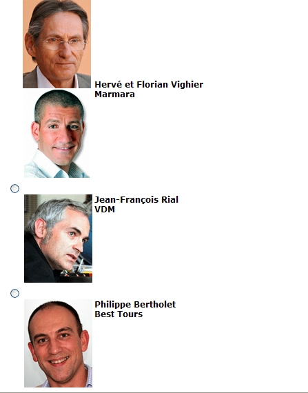 CLIQUER SUR L'IMAGE POUR CHOISIR LE TOUR MANAGER 2010®