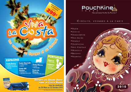 Salaün Holidays fait paraître ses brochures Pouchkine Tours et Viva la Costa
