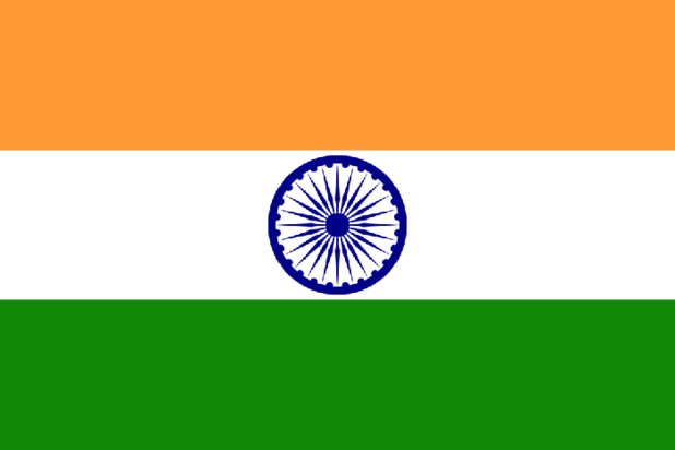 Drapeau de l'Inde - DR