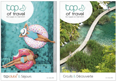 Les nouvelles brochures Top of Travel qui vont prochainement arriver en agences de voyages - DR