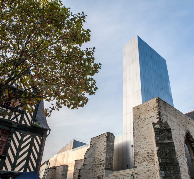 Vu du Centre de congrès de Rennes installé dans le Couvent des Jacobins ©R. Volante  Rennes Ville et Métropole_preview