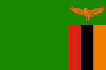 Drapeau de la Zambie - DR