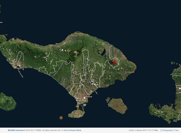 Indonésie : le Mont Agung (Bali) en alerte maximale éruption 