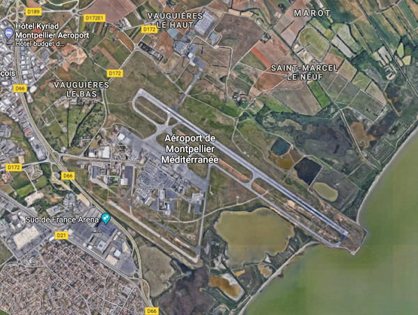 L'aéroport de Montpellier a accueilli plus de 1,8 million de passagers - DR