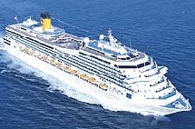 Costa Concordia mis à l'eau Costa Concordia mis à l'eau