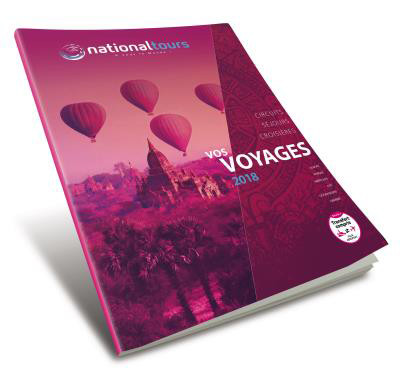 La nouvelle brochure "vos voyages 2018" - DR