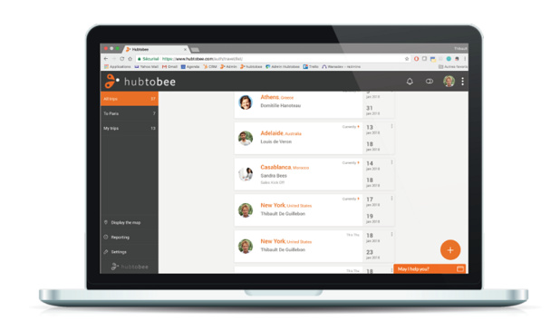 La plateforme Hubtobee Crédit : Hubtobee La plateforme Hubtobee Crédit : Hubtobee