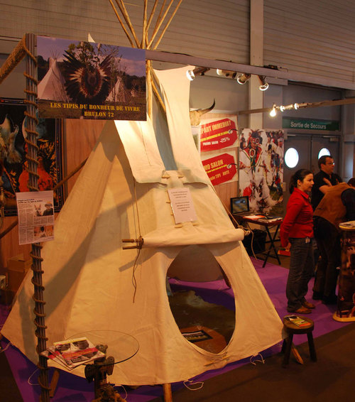 Le tipi de Bonheur de Vivre