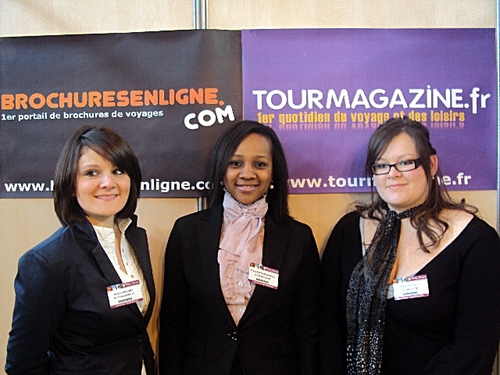 (de gche à dte) Margaux Bréchet, Prisca Andriamaharo et Fanny Crouzet, toutes 3 étudiantes en 1ère année de Bts Animations Gestion Touristiques et Locales à l'Ecole Wesfotd à Lyon (de gche à dte) Margaux Bréchet, Prisca Andriamaharo et Fanny Crouzet, toutes 3 étudiantes en 1ère année de Bts Animations Gestion Touristiques et Locales à l'Ecole Wesfotd à Lyon