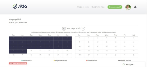 La plateforme de Sitta Crédit : Sitta