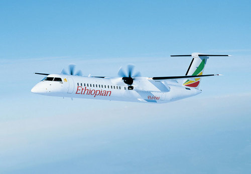 Ethiopian Airlines reçoit son 1er Q-400 Bombardier
