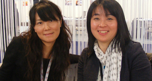 Towa Kobayashi de Web Travel et Shinodu Masuda d'Atout France Tokyo