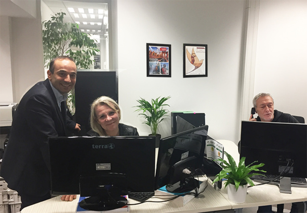 Burno Berrebi PDG, Petra Dechaux-Frankova et Pierre Lumbroso. - DR Premium Travel Burno Berrebi PDG, Petra Dechaux-Frankova et Pierre Lumbroso. - DR Premium Travel