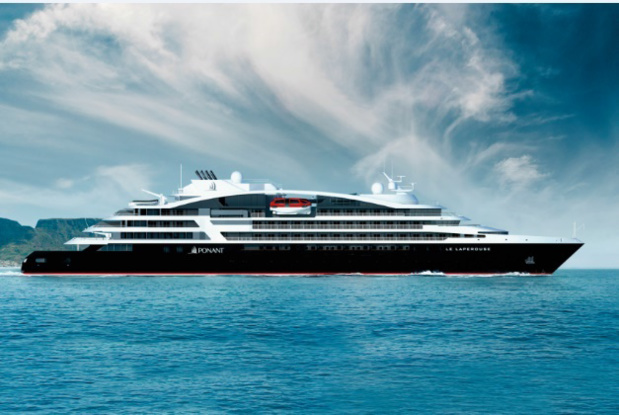 Le Lapérouse, premier navire de la série Ponant Explorers - DR Ponant Le Lapérouse, premier navire de la série Ponant Explorers - DR Ponant