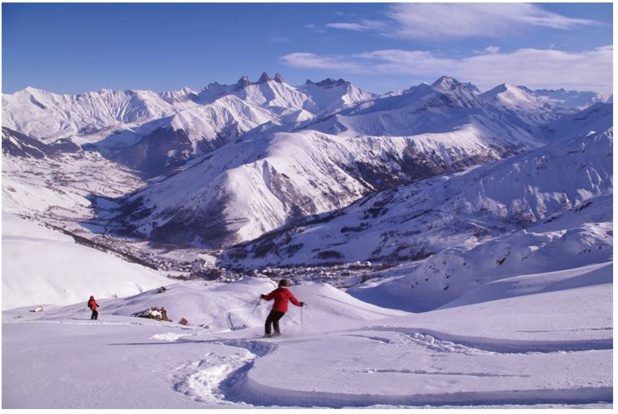 Le ski de printemps attire de plus en plus les vacanciers - © E. Axelrad Ot St Sorlin d'Arves