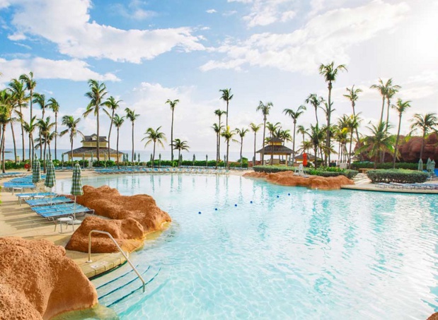 La piscine du Beach at Atlantis - DR Atlantis Paradise Island La piscine du Beach at Atlantis - DR Atlantis Paradise Island