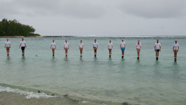 La mythique épreuve des poteaux © L. Medina La mythique épreuve des poteaux © L. Medina