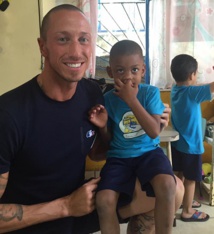 Frédérick Bousquet, médaillé olympique, dans le bain du DITEX 2018 Frédérick Bousquet, médaillé olympique, dans le bain du DITEX 2018