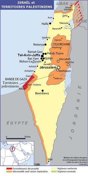 Israël : le nord du pays déconseillé