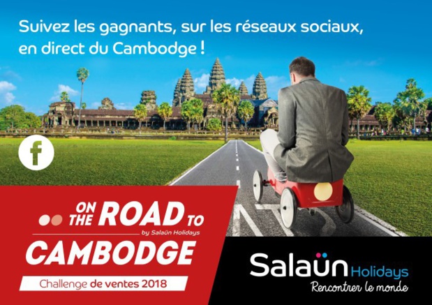 Salaün Holidays : 14 agents de voyages s'envolent au Cambodge