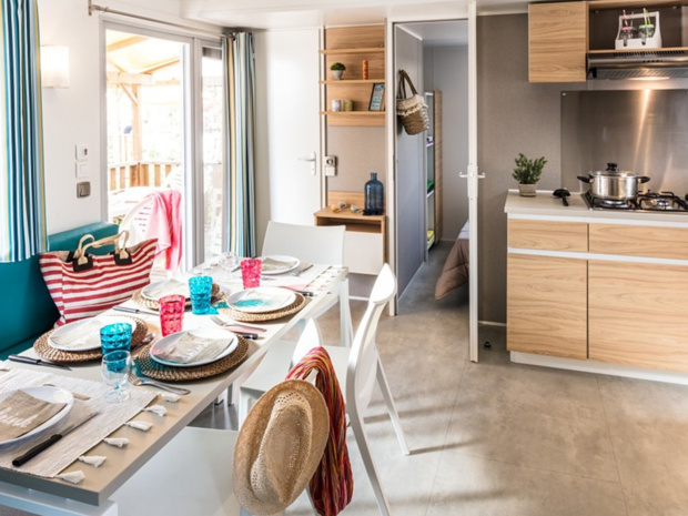 90% de la flotte d'European Camping Group est composée de mobile-home - DR : European Camping Group 90% de la flotte d'European Camping Group est composée de mobile-home - DR : European Camping Group