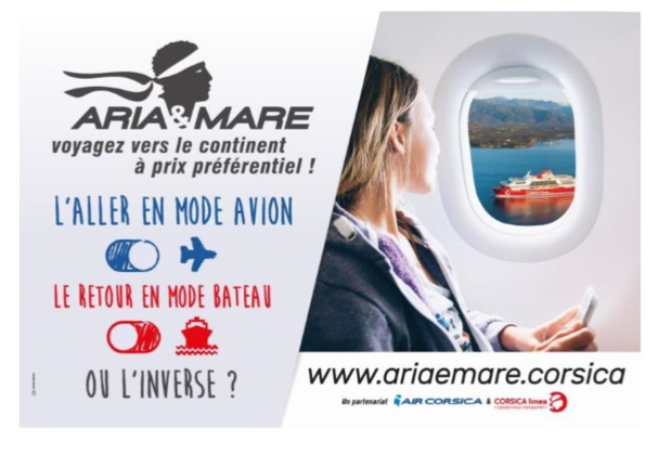Aria e Mare : une offre de mobilité dédiée aux résidents corses Aria e Mare : une offre de mobilité dédiée aux résidents corses